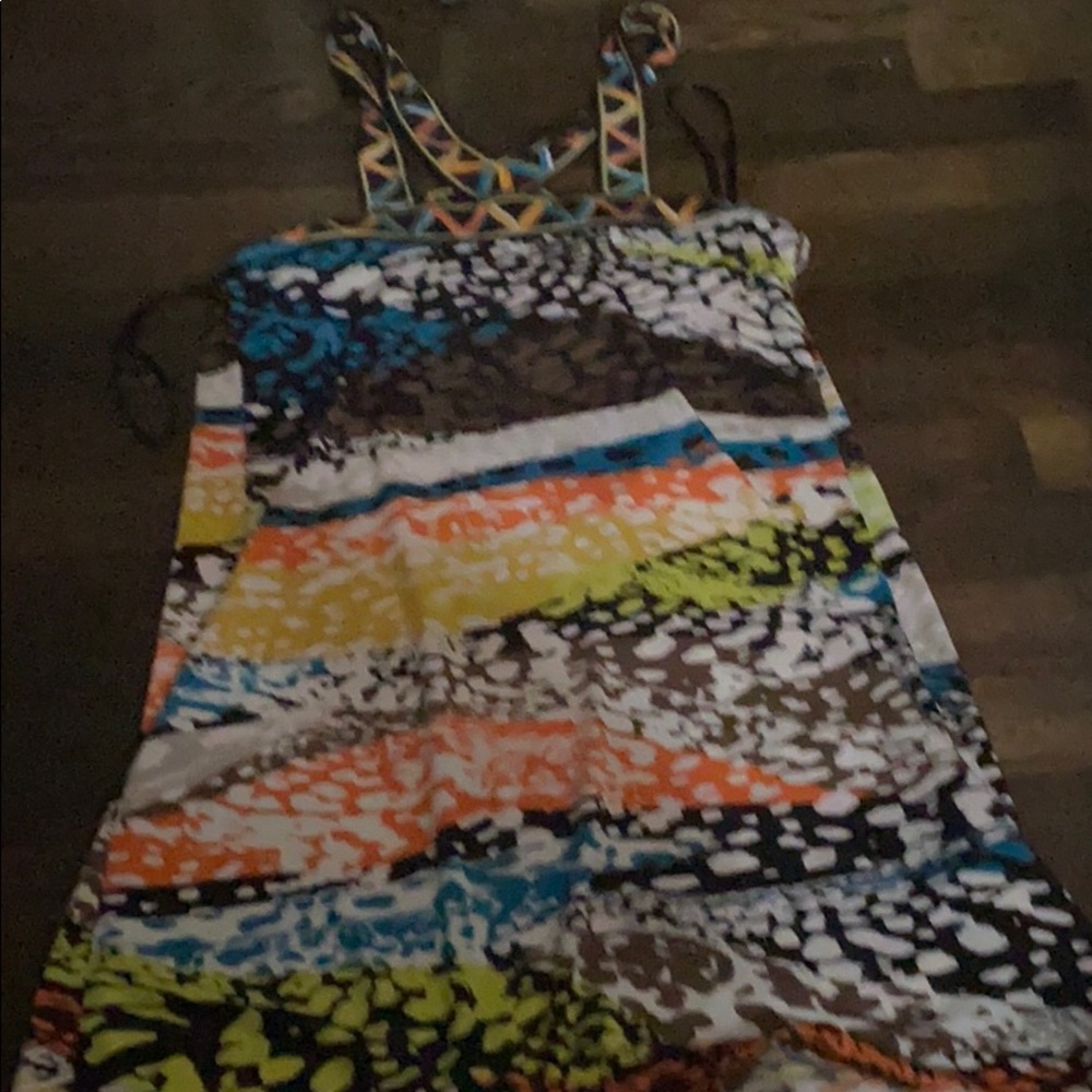 BCBG colorful dress